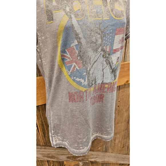 Recycled Karma Police Tour T SZ XS NWOT grunge thrasher rock & roll 90s 80s top - Picture 3 of 7